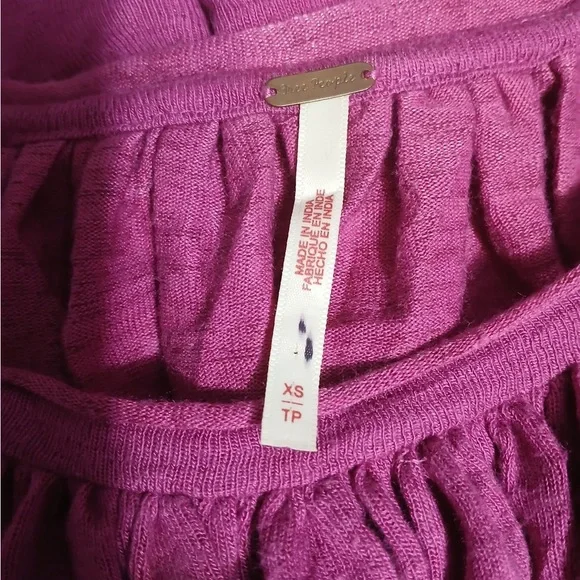 Free People Magenta Camisole Top - Picture 4 of 13